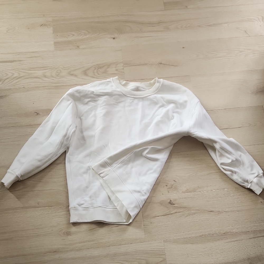 lululemon athletica White Sweatshirt